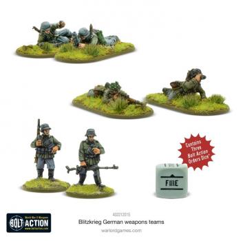 Warlord Games 402212015 Blitzkrieg German Weapons Teams