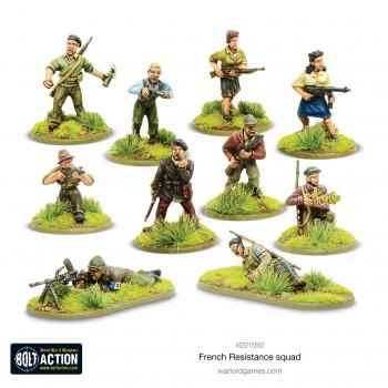 Warlord Games 402215502 French Resistance Squad