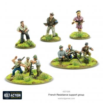 Warlord Games 402215508 French Resistance Support Group