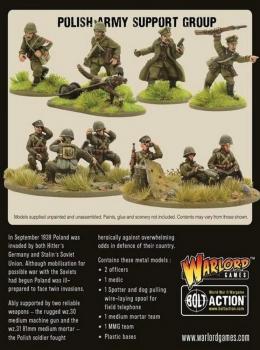 Warlord Games 402217603 Polish Army Support Group
