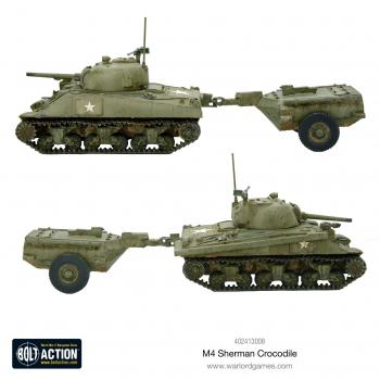 Warlord Games 402413008 M4 Sherman Crocodile