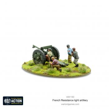 Warlord Games 403011303 French Resistance Artillery