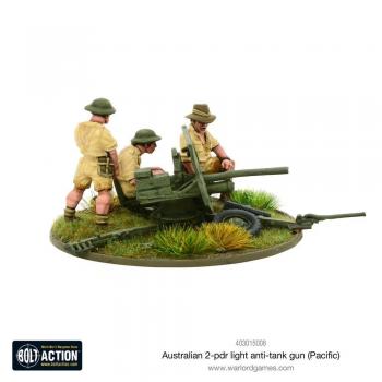 Warlord Games 403015008 Australian Light Anti-tank Gun