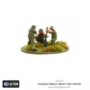 Warlord Games 403015016 Australian Mortar Team