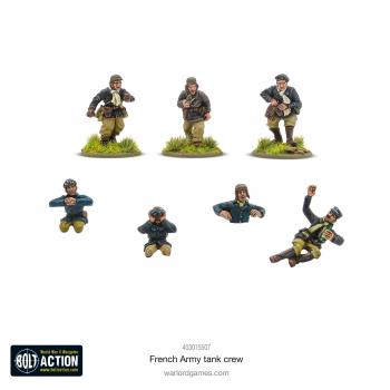 Warlord Games 403015507 French Army Tank Crew