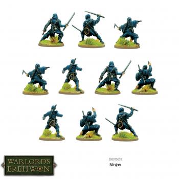 Warlord Games 693015003 Erehwon: Ninja