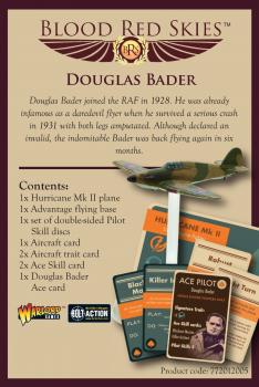 Warlord Games 772012005 Douglas Bader Hurricane Ace