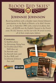 Warlord Games 772012006 Johnnie Johnson Spitfire Ace