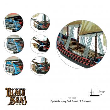 Warlord Games 792013002 Black Seas - Spanish Navy