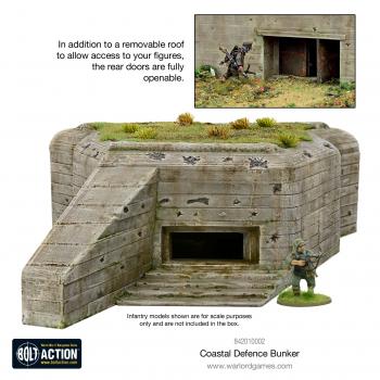Warlord Games 842010002 Coastal Defence Bunker