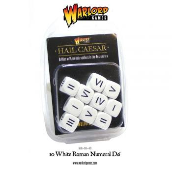 Warlord Games WG-D6-40 Roman Numeral Dice