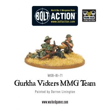 Warlord Games WGB-BI-71 Gurkha Vickers MMG Team