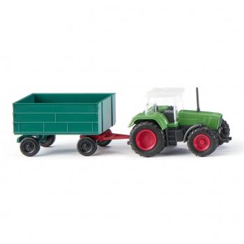 Wiking 096002 Fendt Favorit with Trailer