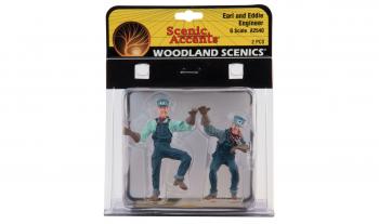 Woodland Scenics A2540 Earl & Eddie Engineer