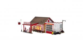 Woodland Scenics BR4922 Service Station - Ready Made