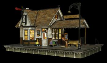 Woodland Scenics BR4942 The Depot - Ready Made