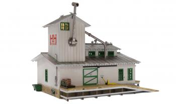 Woodland Scenics BR4949 H&H Feed Mill - Ready Made