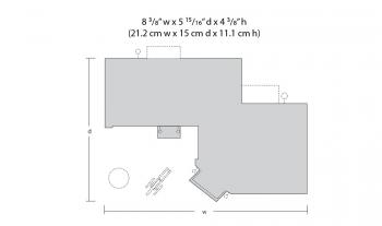 Woodland Scenics BR5030 Municipal Building - Ready Made