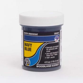 Woodland Scenics CW4531 Water Undercoat - Navy Blue