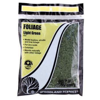 Woodland Scenics F51 Foliage Light Green