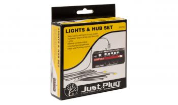 Woodland Scenics JP5700 Lights & Hub Set