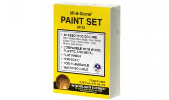 Woodland Scenics M125 Mini-Scene Paint Set