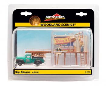 Woodland Scenics AS5556 Sign Slingers