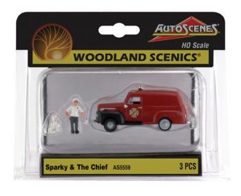 Woodland Scenics AS5559 Sparky & The Chief