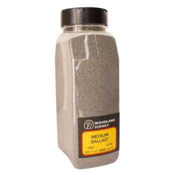 Woodland Scenics B1389 Gray Coarse Ballast Shaker