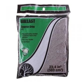 Woodland Scenics B89 Gray Coarse Ballast