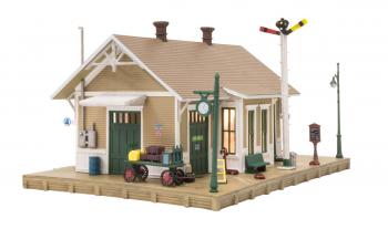 Woodland Scenics BR5023 Dansbury Depot - Ready Made