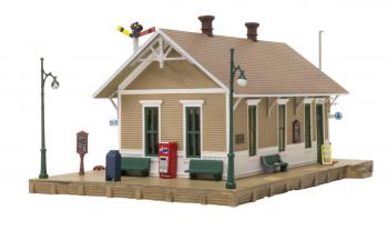 Woodland Scenics BR5023 Dansbury Depot - Ready Made