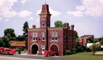 Woodland Scenics BR5034 Firehouse - Ready Made