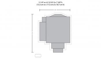 Woodland Scenics BR5041 Community Church - Ready Made