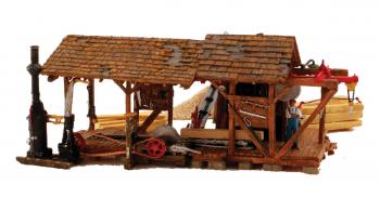 Woodland Scenics BR5044 Sawmill - Ready Made