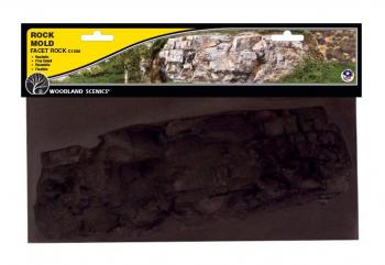 Woodland Scenics C1244 Facet Rock Mold