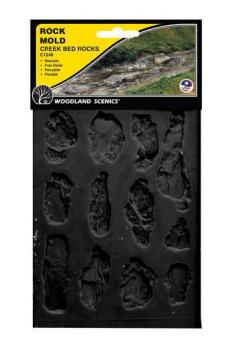 Woodland Scenics C1246 Creek Bed Rock Mold