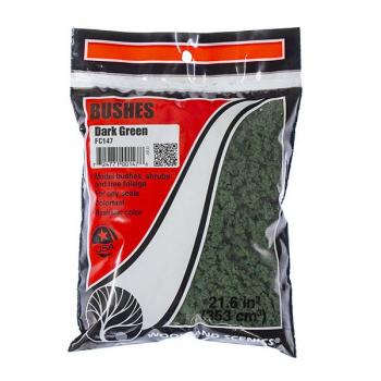 Woodland Scenics FC147 Bushes Dark Green