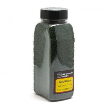 Woodland Scenics FC1637 Underbrush Dark Green Shaker