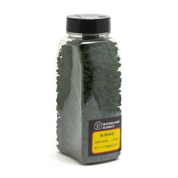 Woodland Scenics FC1647 Bushes Dark Green Shaker