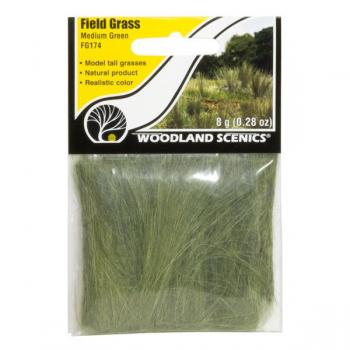 Woodland Scenics FG174 Field Grass Medium Green