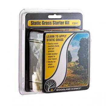 Woodland Scenics FS647 Static Grass Starter Kit