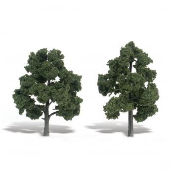 Woodland Scenics TR1513 Medium Green Trees x 2