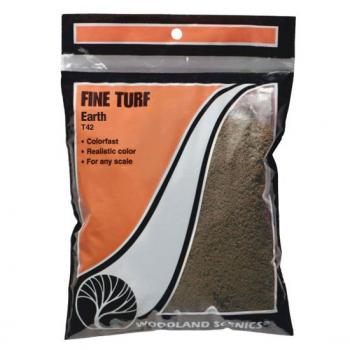 Woodland Scenics T42 Fine Turf Earth