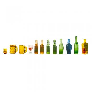 Ziterdes 6079219 Bottles and Glasses set