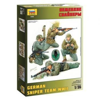 Zvezda 3595 German Sniper Team