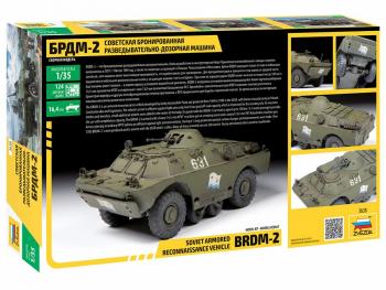 Zvezda 3638 BRDM-2 Soviet Armoured Car