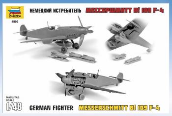 Zvezda 4806 Messerschmitt BF-109 F4