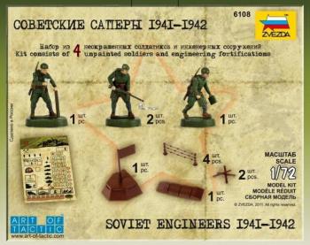 Zvezda 6108 Soviet Engineers 1941-1942