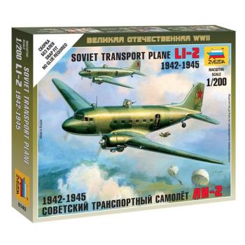 Zvezda 6140 LI-2 Soviet Transport Plane